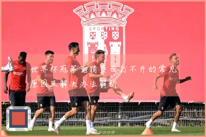 世界杯冠军竞猜页面打不开的常见原因及解决办法解析